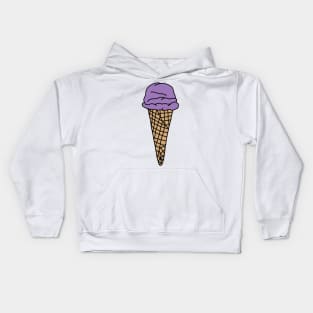 ube ice cream, halo halo Kids Hoodie